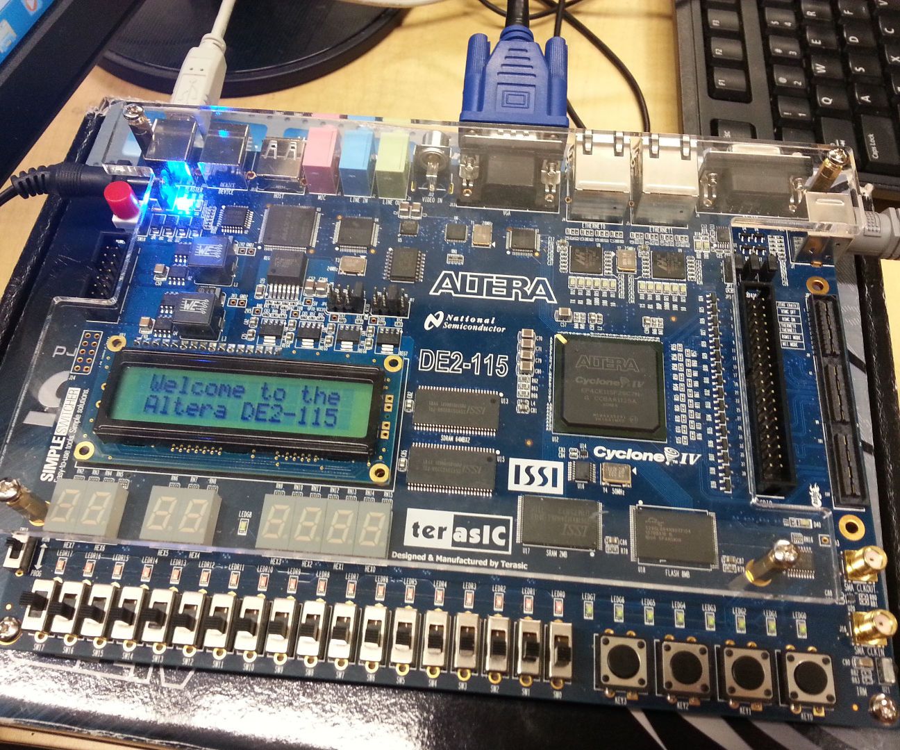 "Snake" on an FPGA