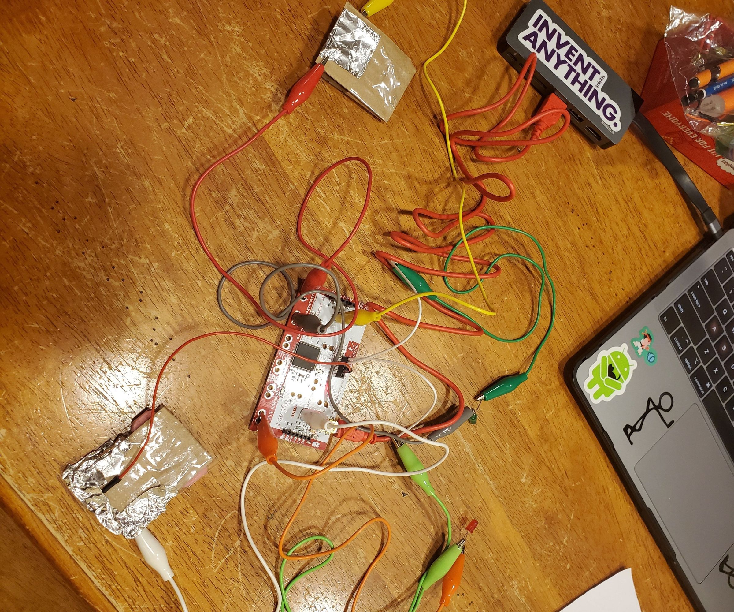 Makey Makey Classroom Restroom Tracker