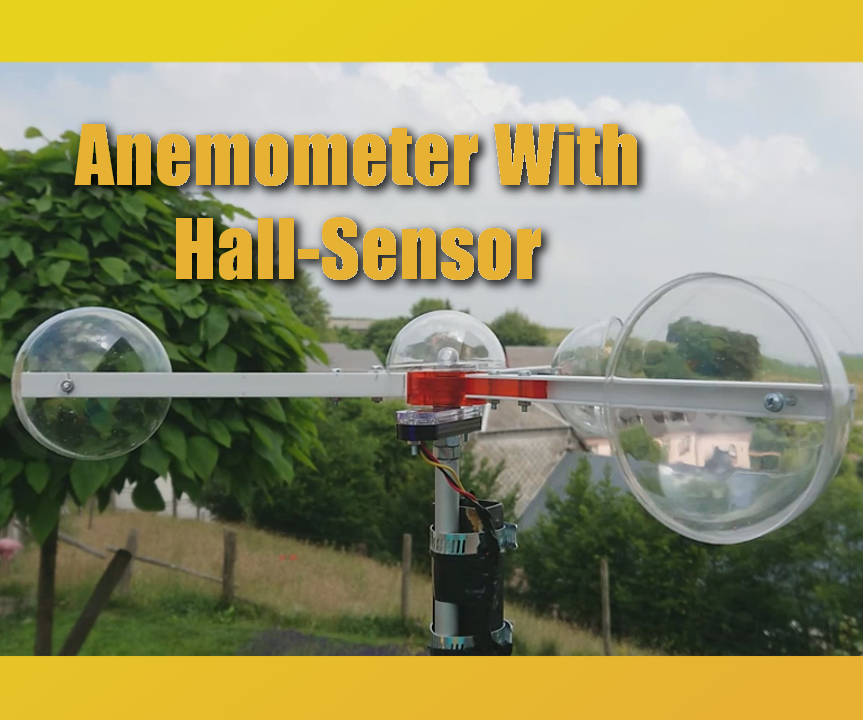 DIY Anemometer With HallSensor 6 Steps (with Pictures) Instructables