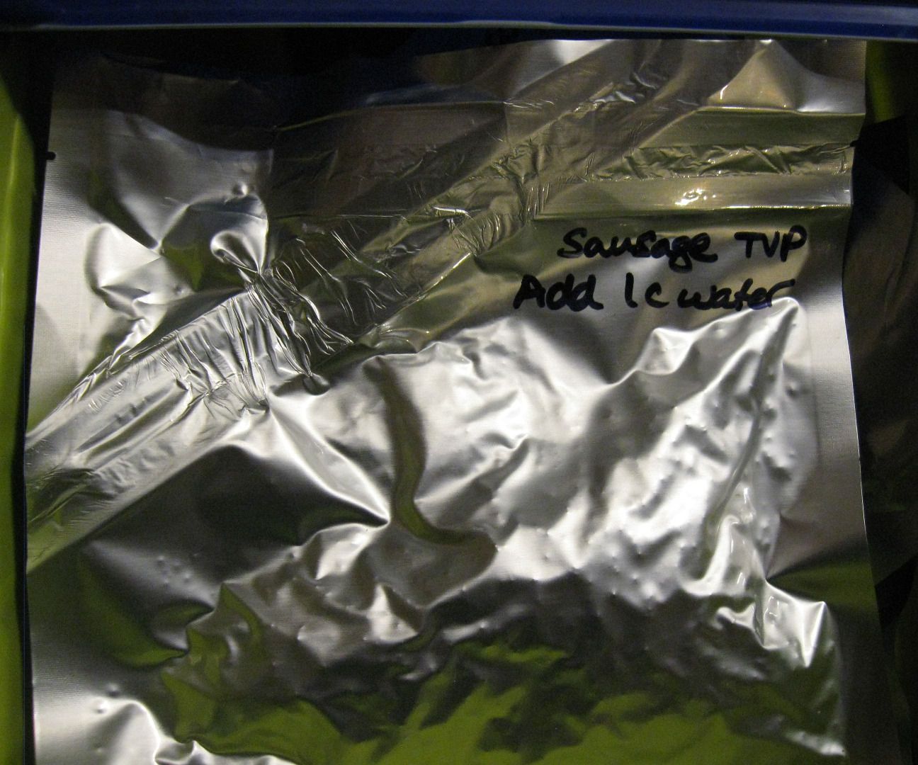 Vacuum Sealing Dehydrated Food in Mylar
