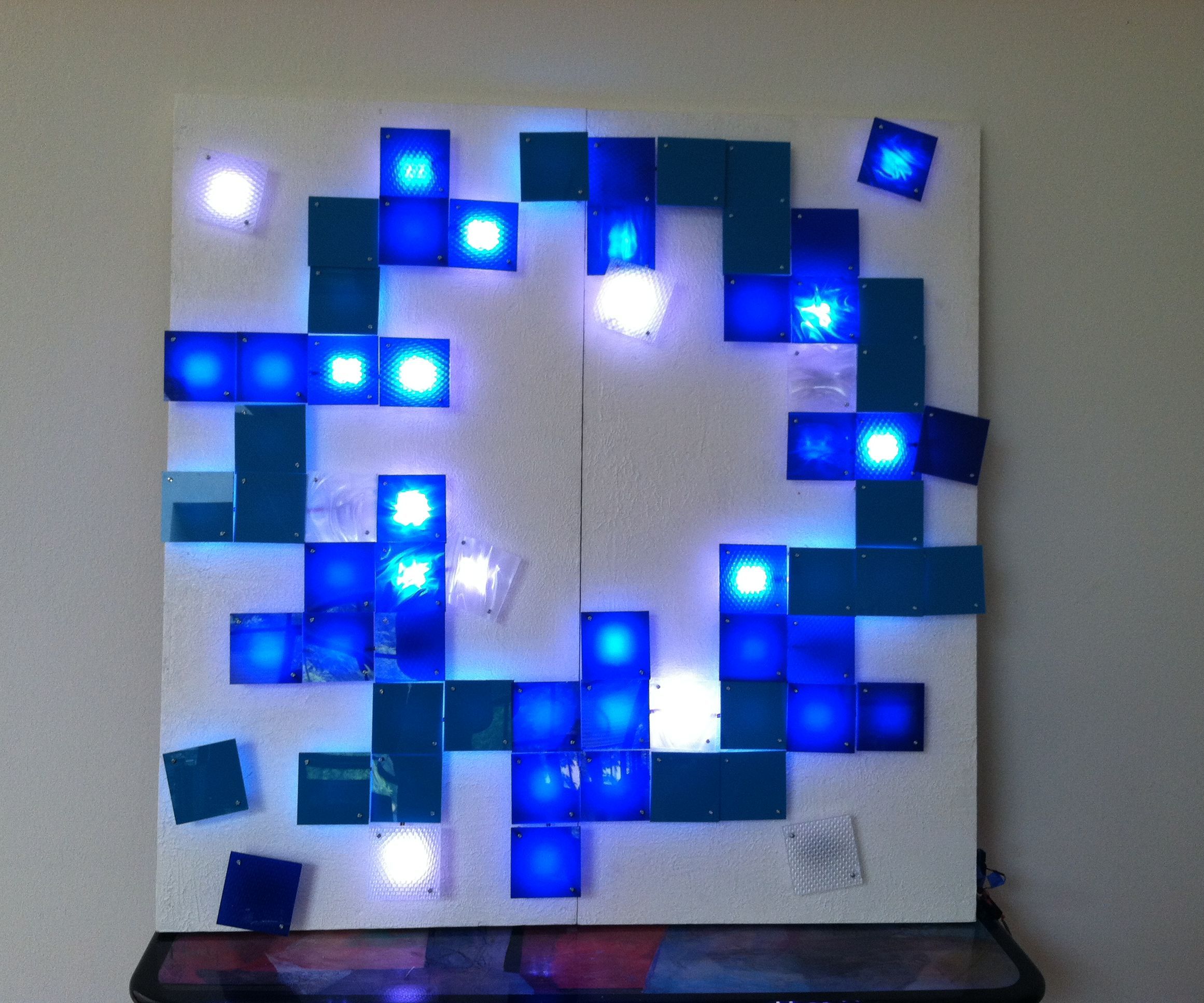 Pixelated Flower Lights