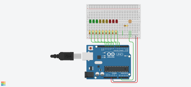 Arduino Light Level Gauge : 5 Steps - Instructables