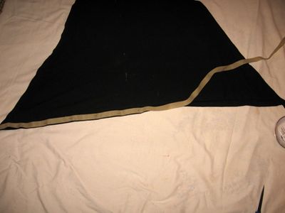 Attach the Velcro to the Base of the Shirt