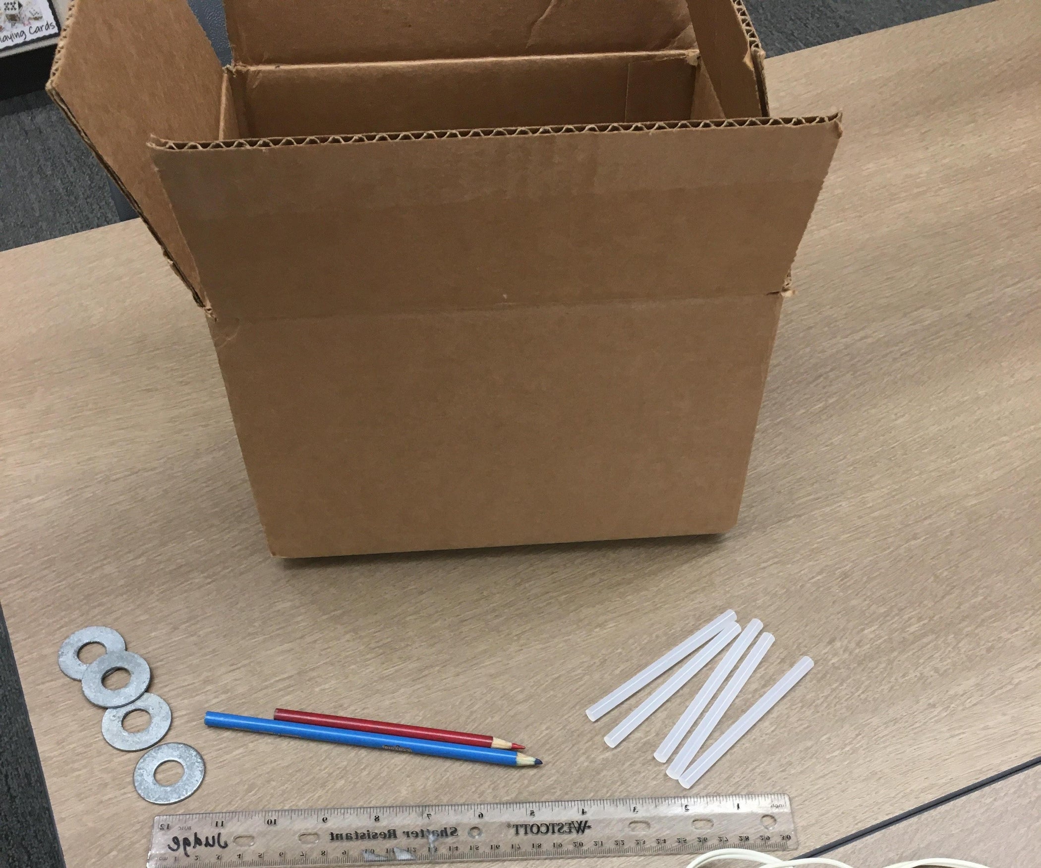 Cardboard Washers Board 4 Steps Instructables