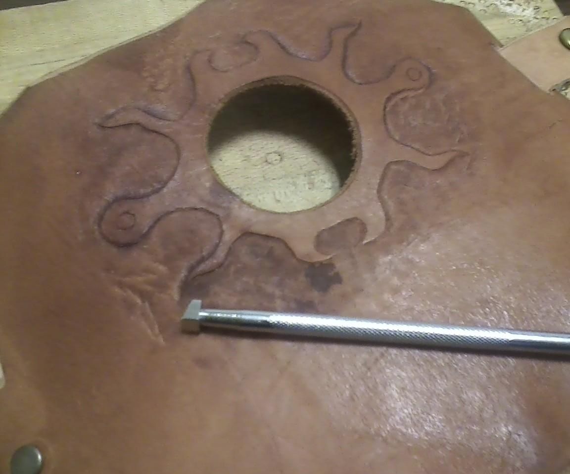 How To: Make a Leather Vambrace 2