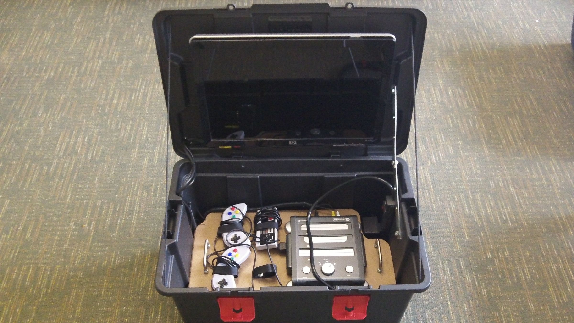 Portable Game System Box Built for