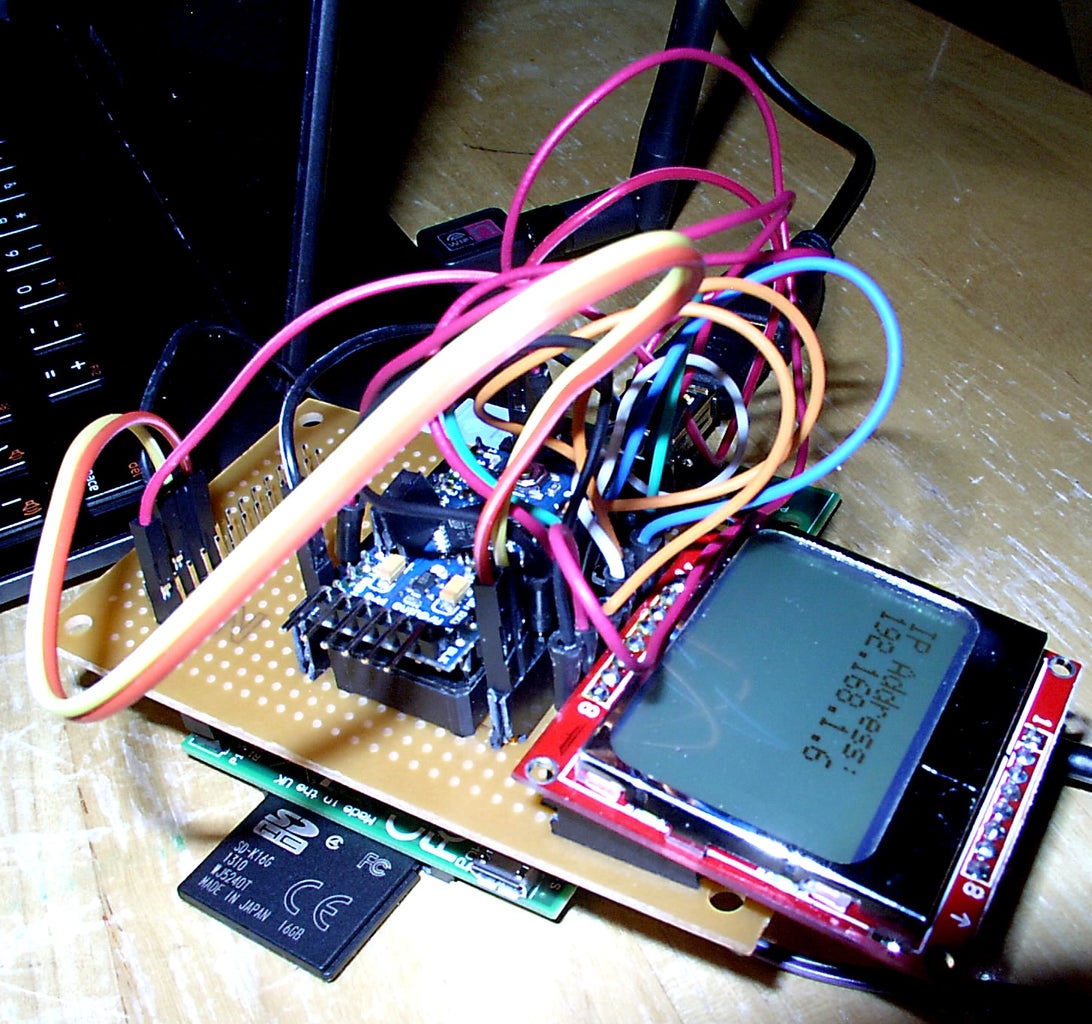 Software, Part 3: Pi IP Address on Nokia Display