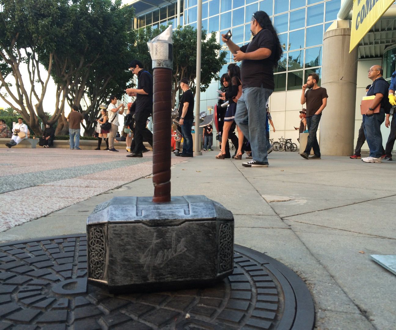 Electromagnetic Mjolnir (From Thor's Hammer Prank)