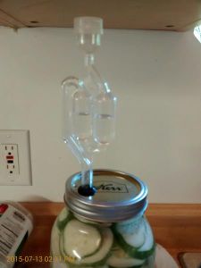 Add Fermentation Lock, and Place in a Cool Dark Spot for 1-4 Weeks