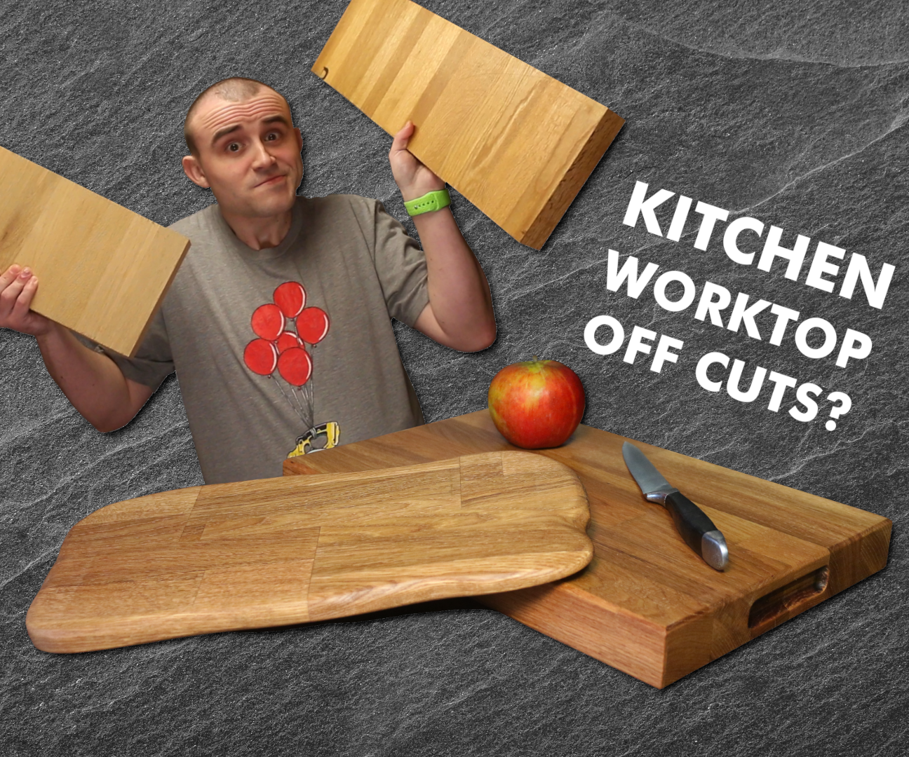 Turn Worktop Off Cuts Into Cutting Boards!