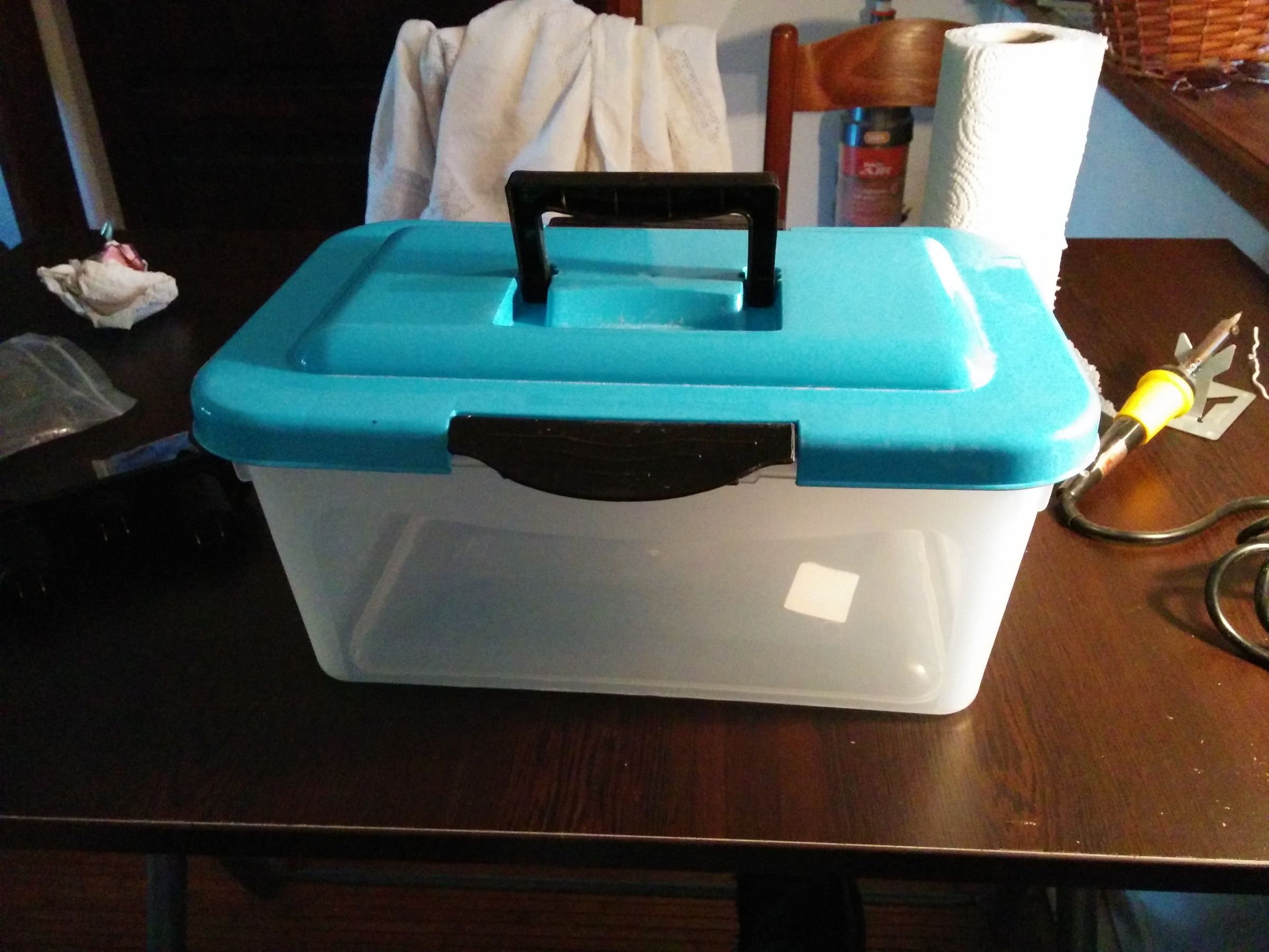 solar camping box