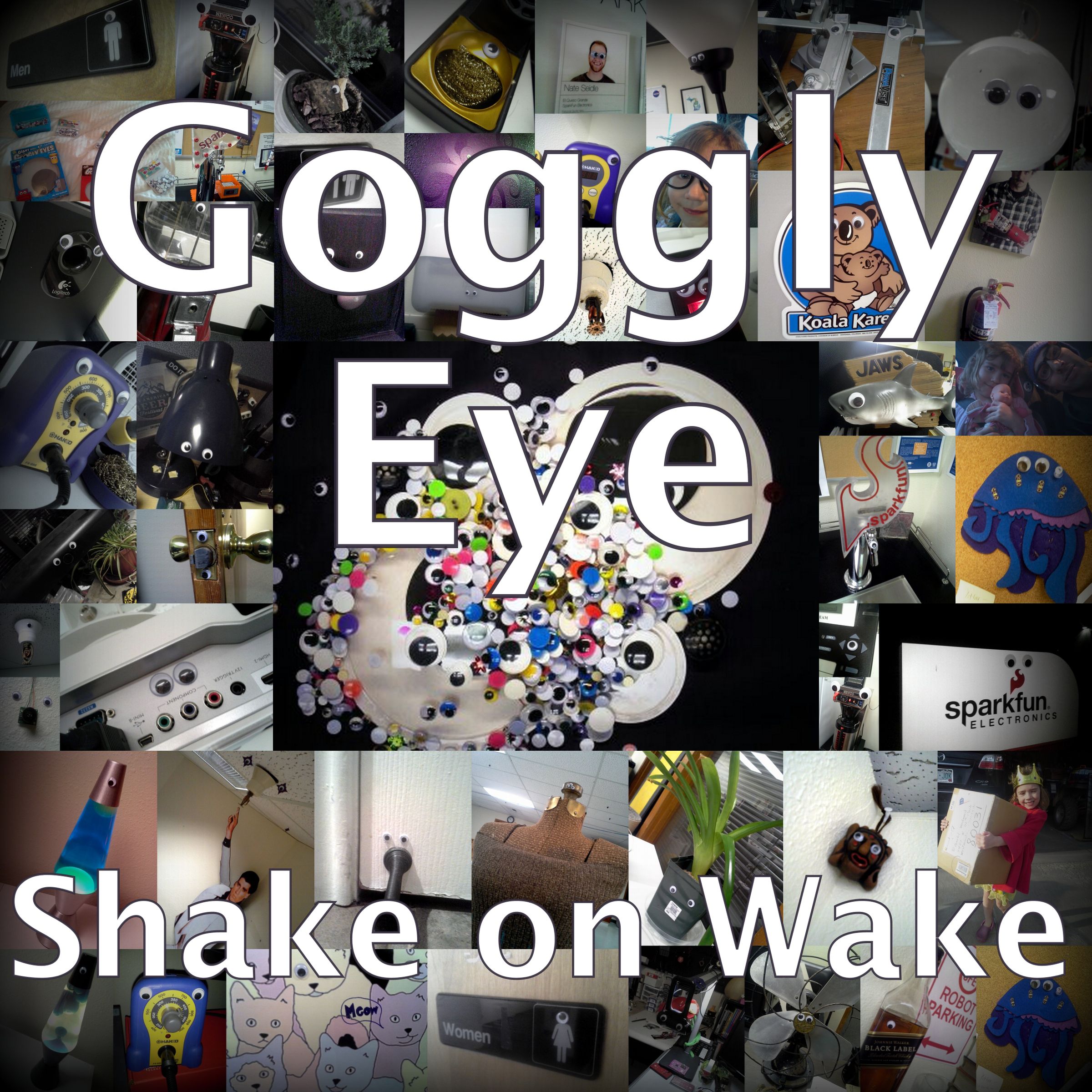 Wobbly Woggly : Glowing Goggly Eyes that last forever