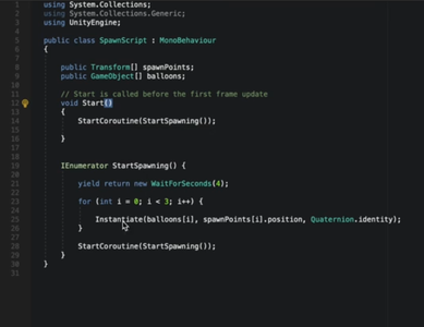 Spawn Code