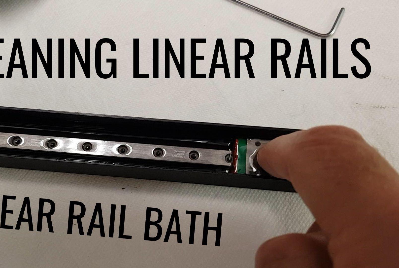 How to Clean Linear Rails 3 Steps Instructables