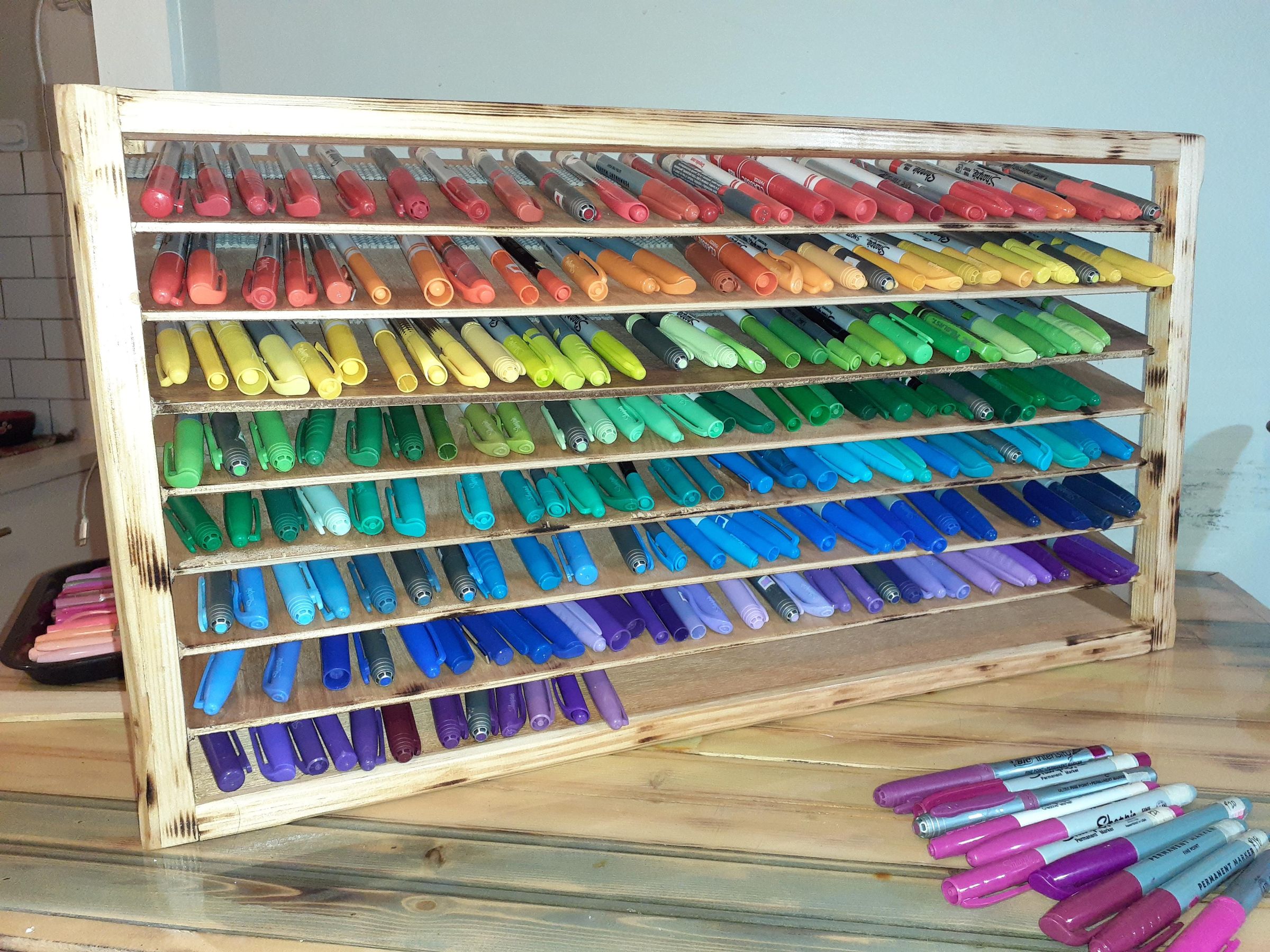 Angled Marker Display Instructables