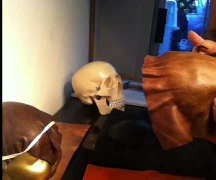 DIY Molded Leather Fascinator Hat (Millinery Technique)