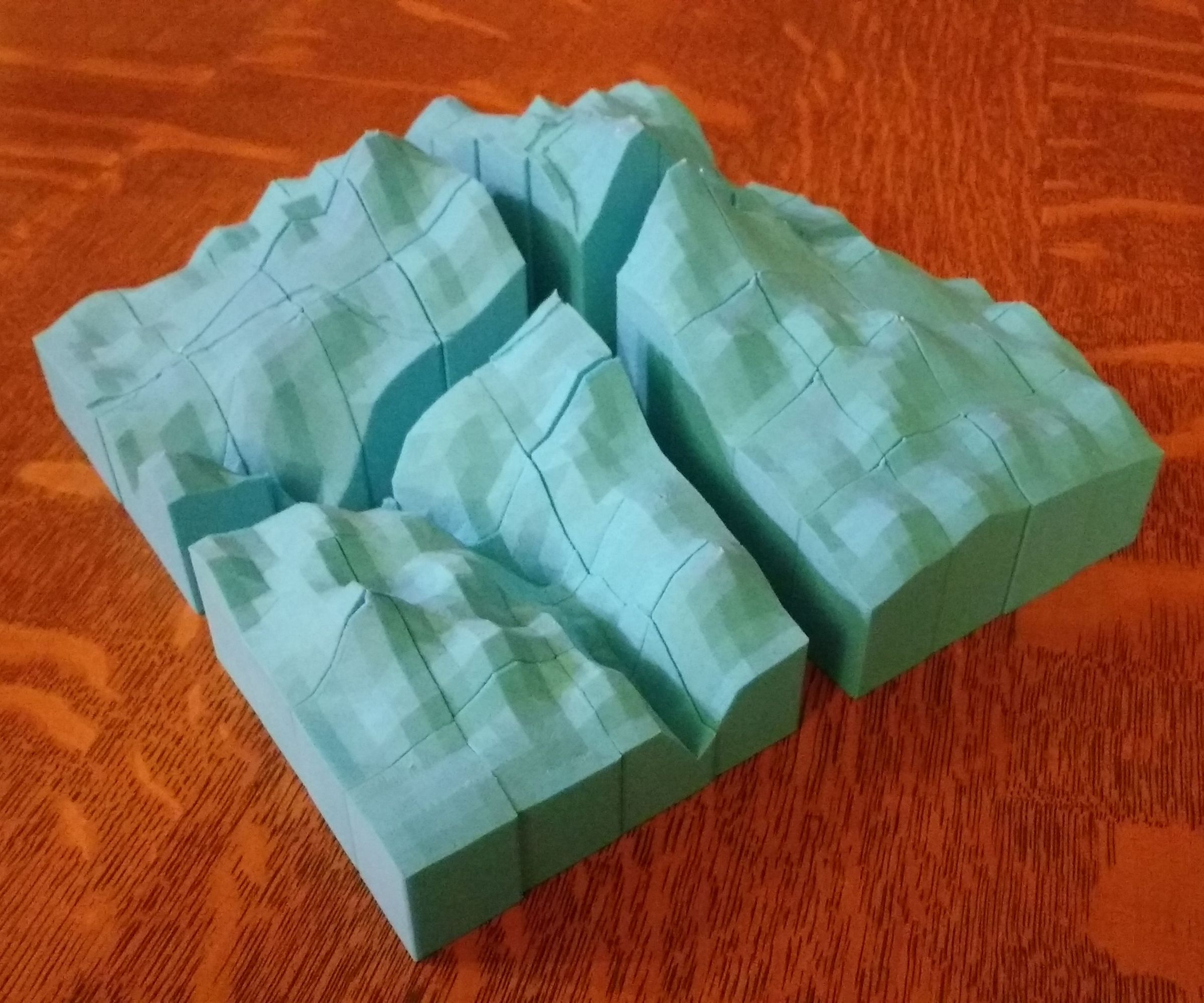 Terrain Puzzle - Mountain Path