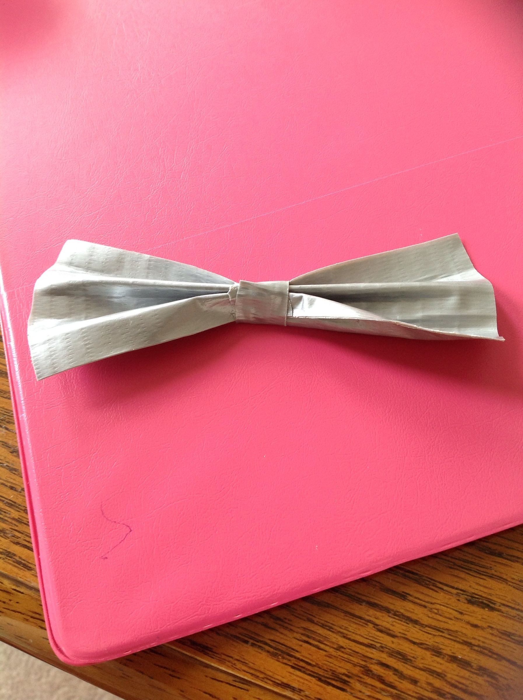 DIY Duct Tape Bow