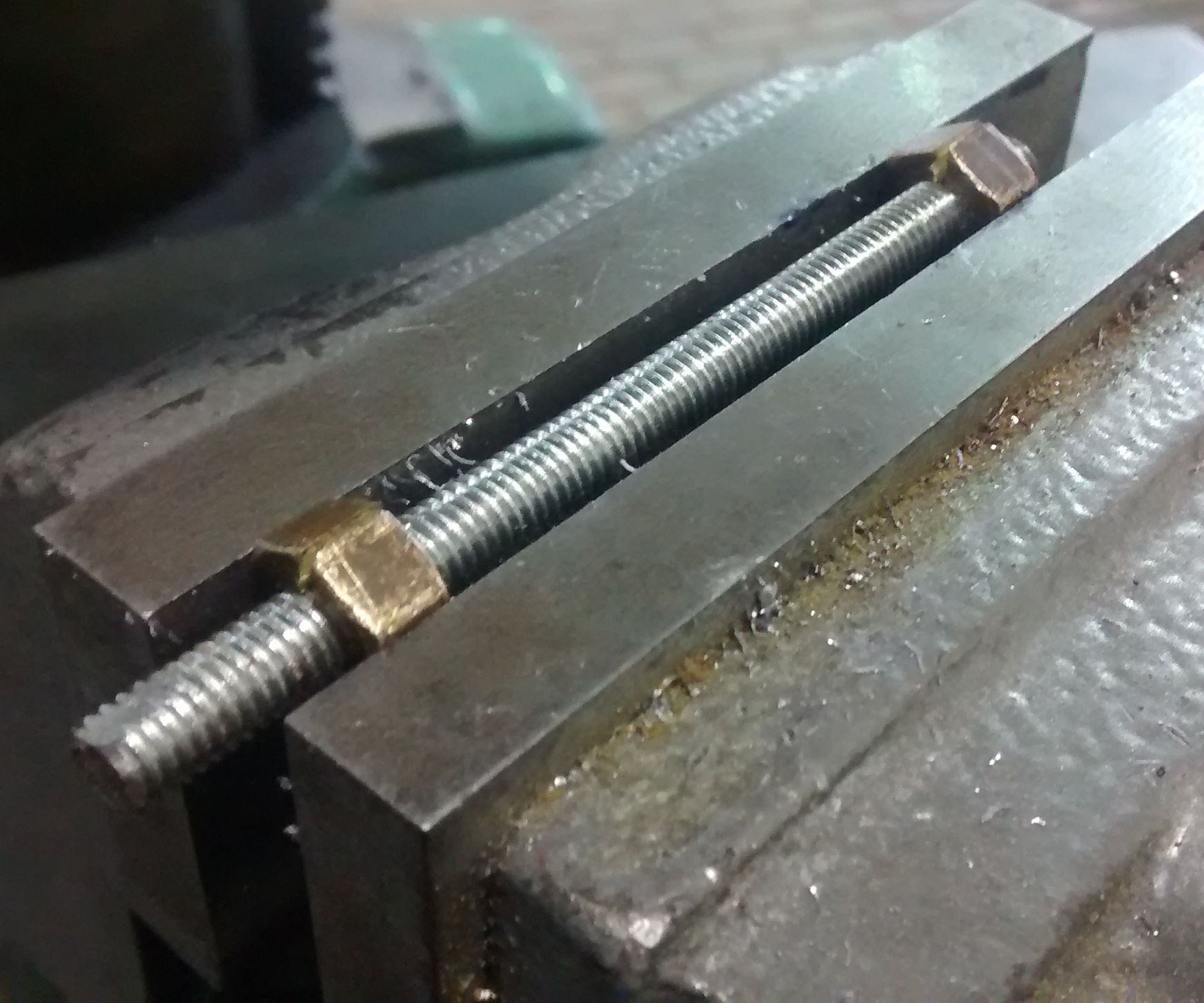 Gripping Threaded Rod