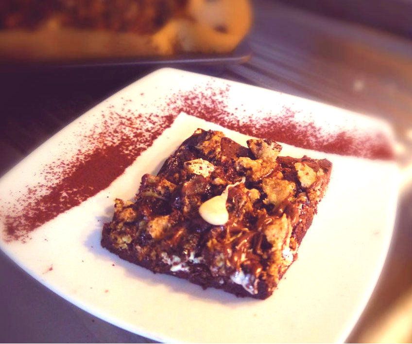 Chewy Brownie With Crusty Top: Favorite Spring Recipe