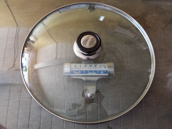 Optional, for the Sheet Metal Blackbelts: Add a Thermometer.