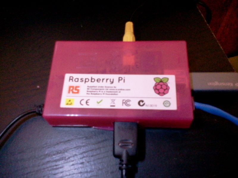 Raspberry Pi Original Shipping Case Mod