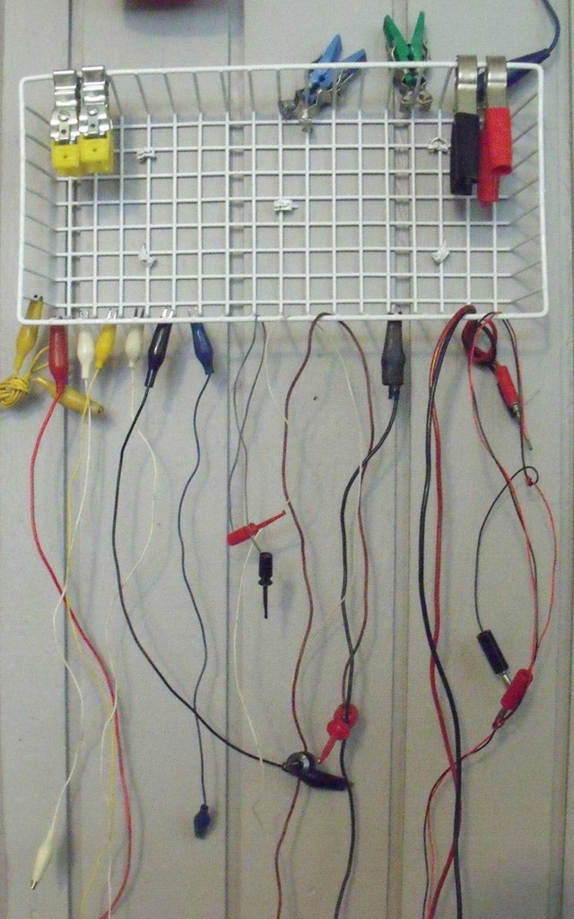 An Incredibly Inexpensive Test Lead Organizer Instructables
