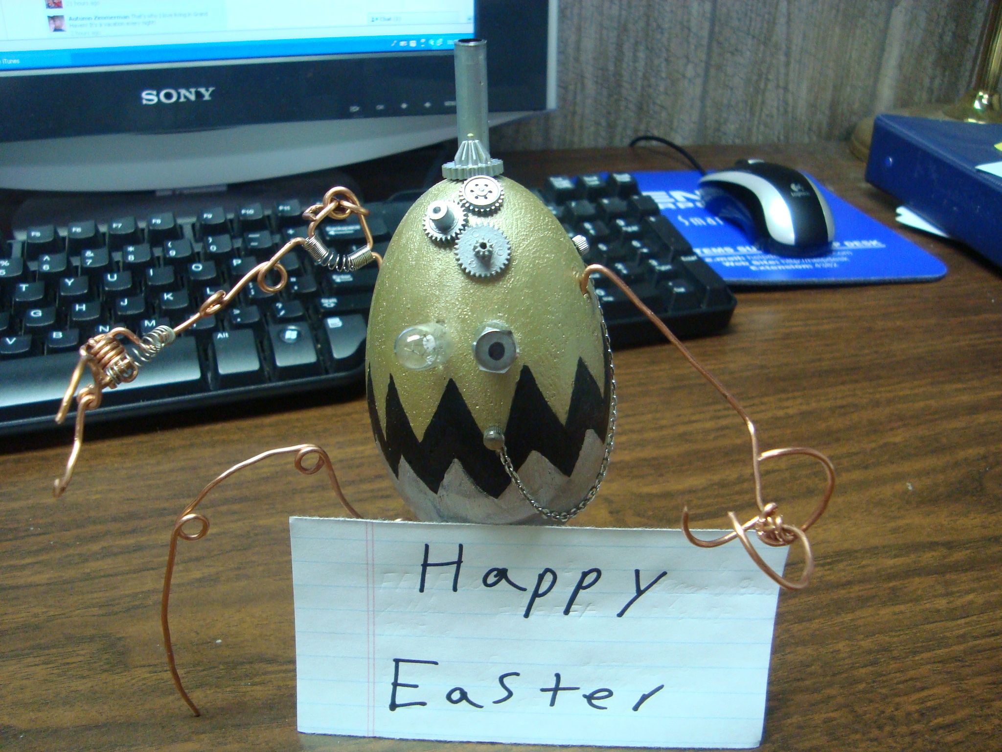 How to Make a Steampunk Easter Egg