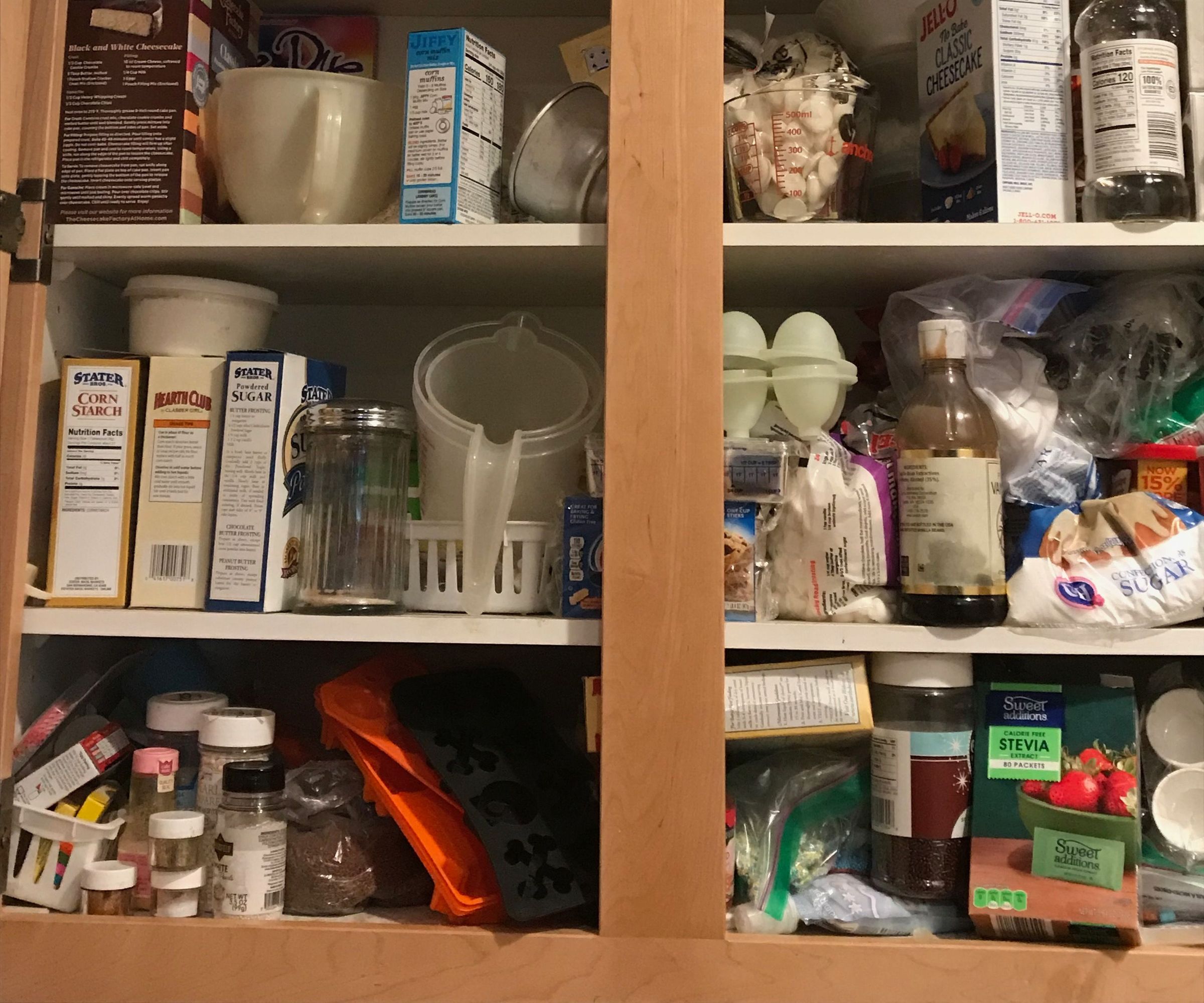 Blackboard Baking Cupboard