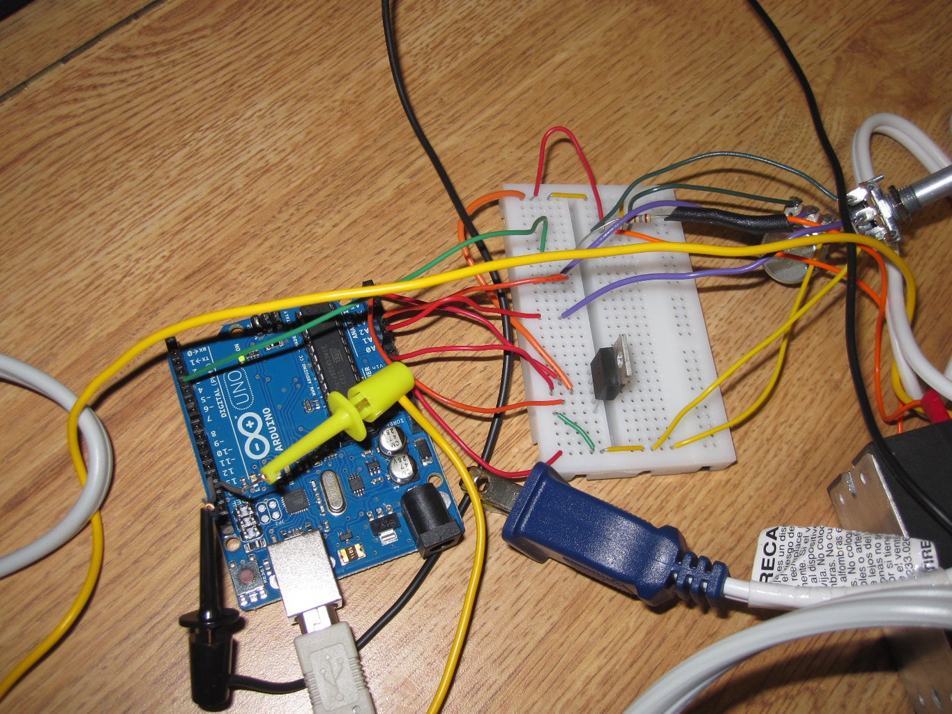 Arduino Thermostat With TC74 Sensor