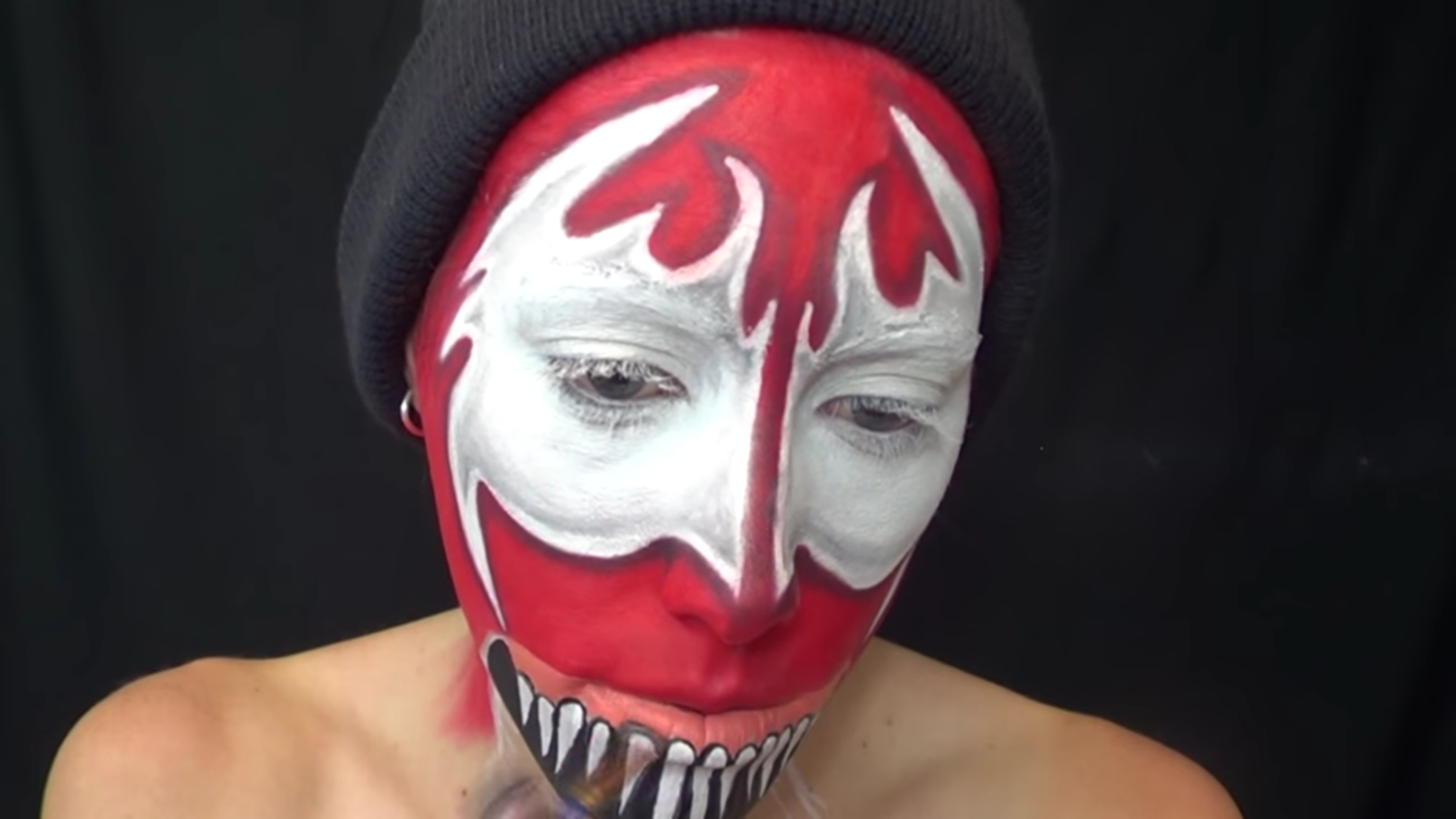 Carnage Face Paint