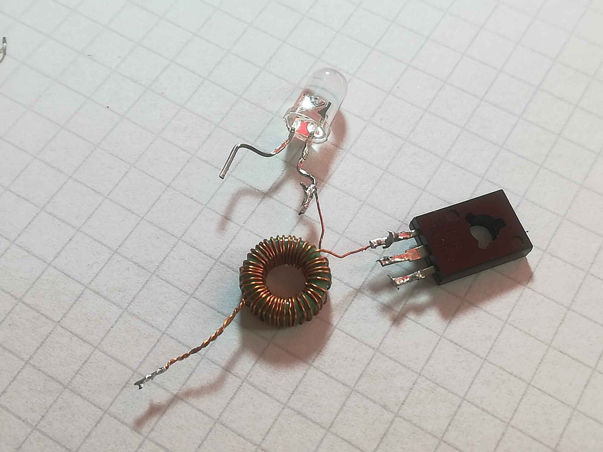 13003 Transistor Joule Thief 6 Steps Instructables