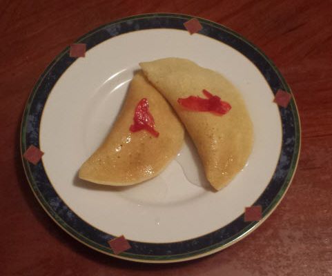 Atayef With Walnuts, Pancakes Dessert