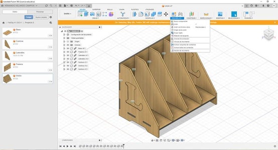 Creación De Nueva Hoja Y Unión De Todas Las Piezas.
