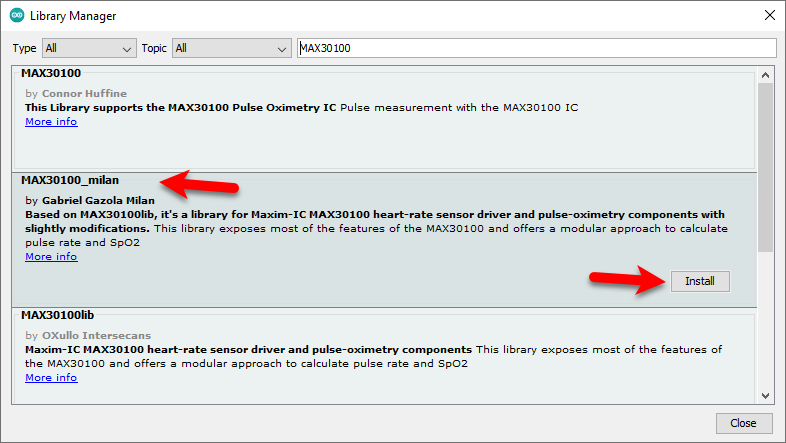 MAX30100 Arduino Code & Library photo 4