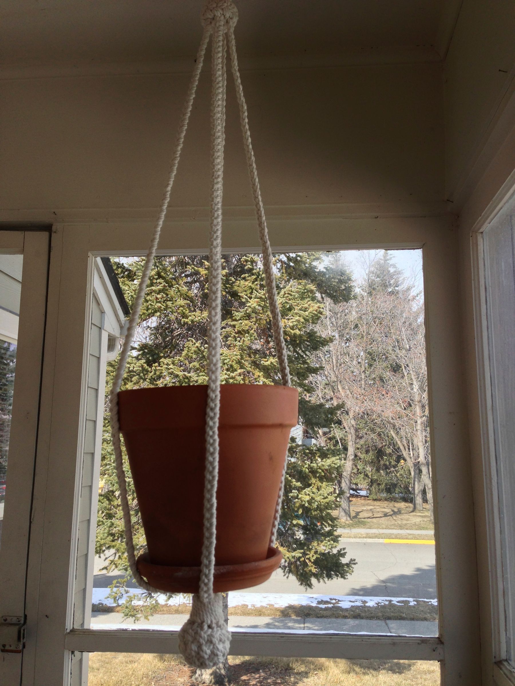 How to Make a Plant Hanger Out of Rope 10 Steps (with Pictures