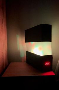 RGB Room Lamp With Clock