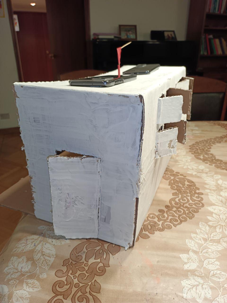 Create the Cardboard Disco Setup