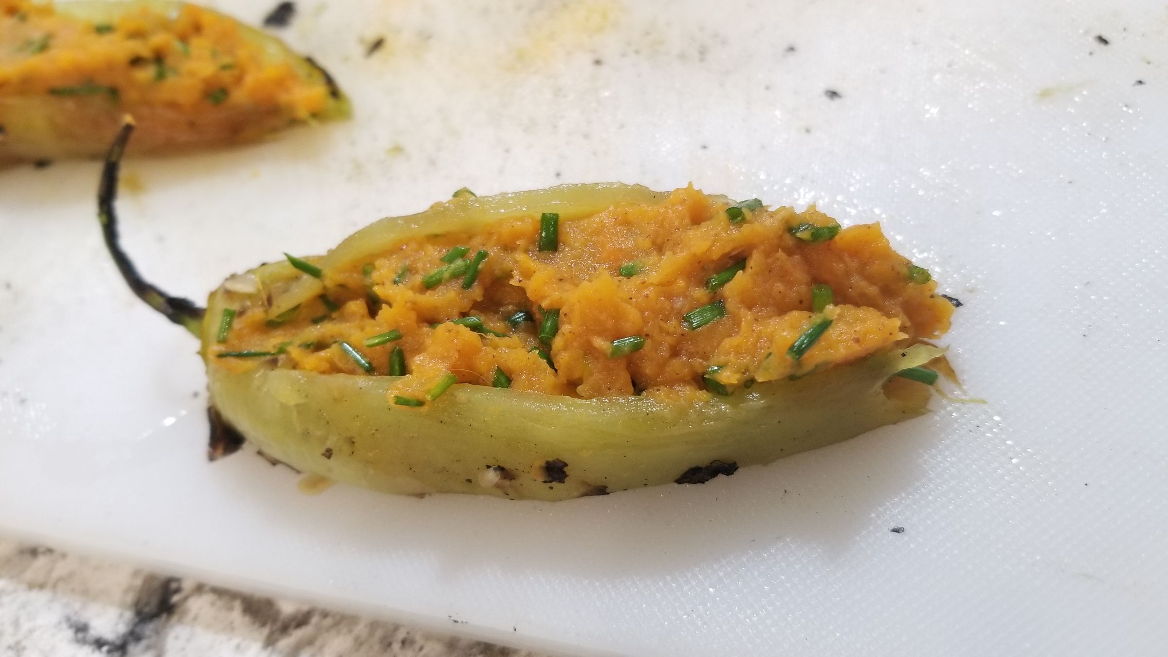 Organic Sweet Potato Stuffed Banana Peppers 9 Steps (with Pictures