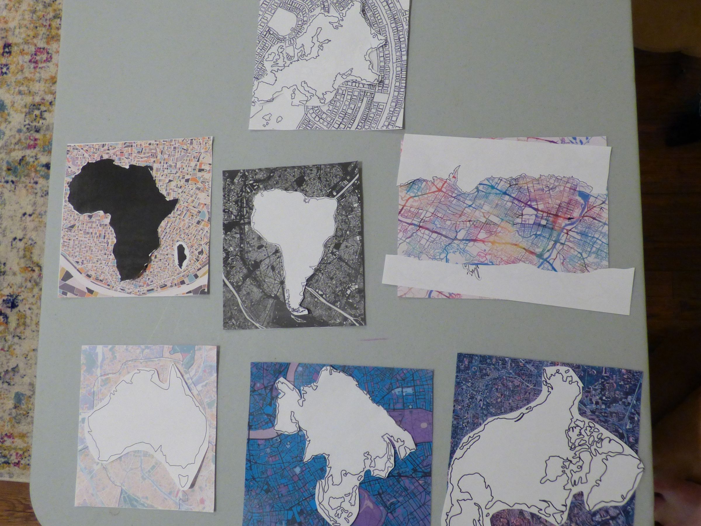 Bulletin Board World Map 5 Steps Instructables