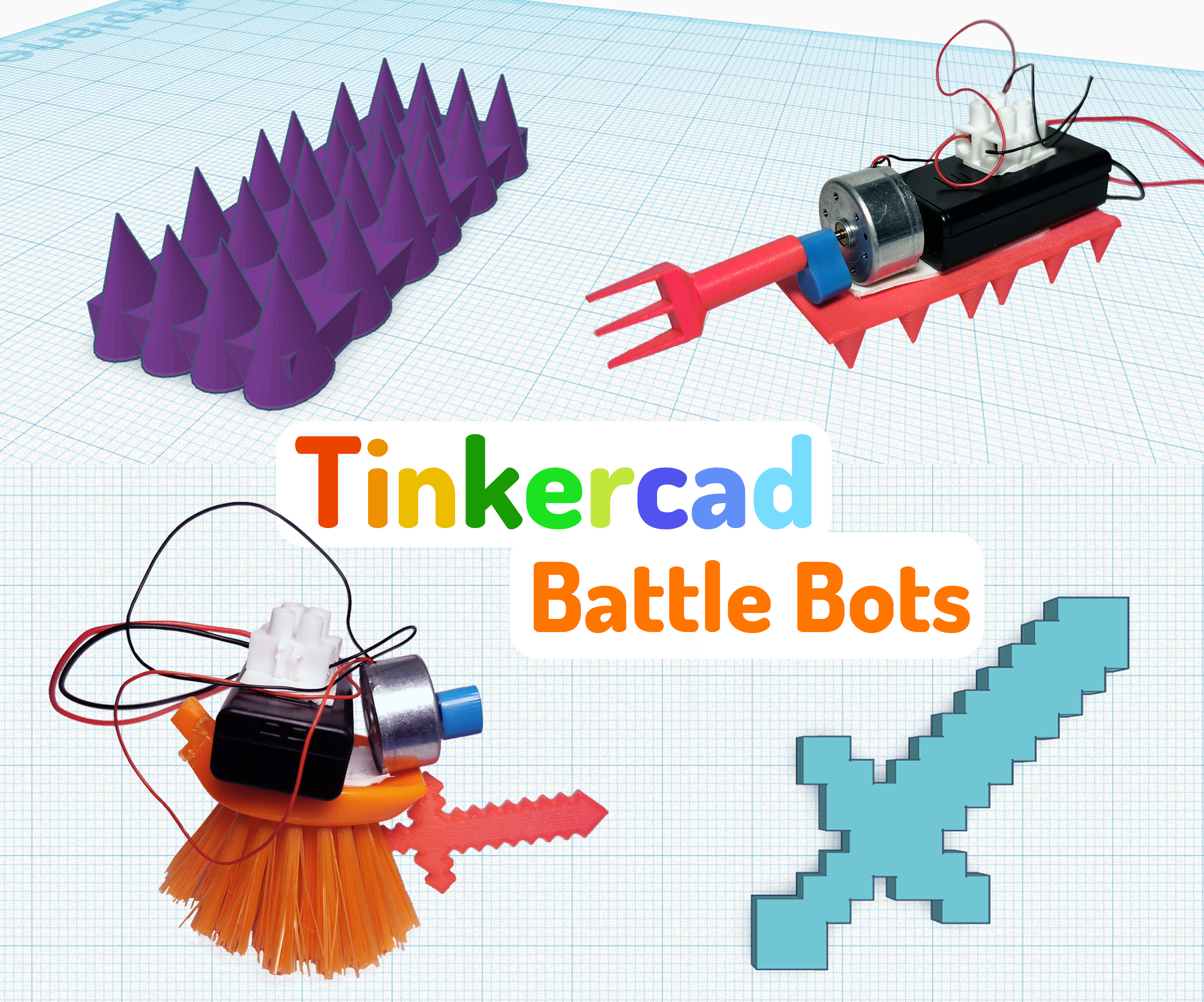Tinkercad Battle Bots