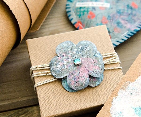 Kraft-Tex Ornament and Gift Topper