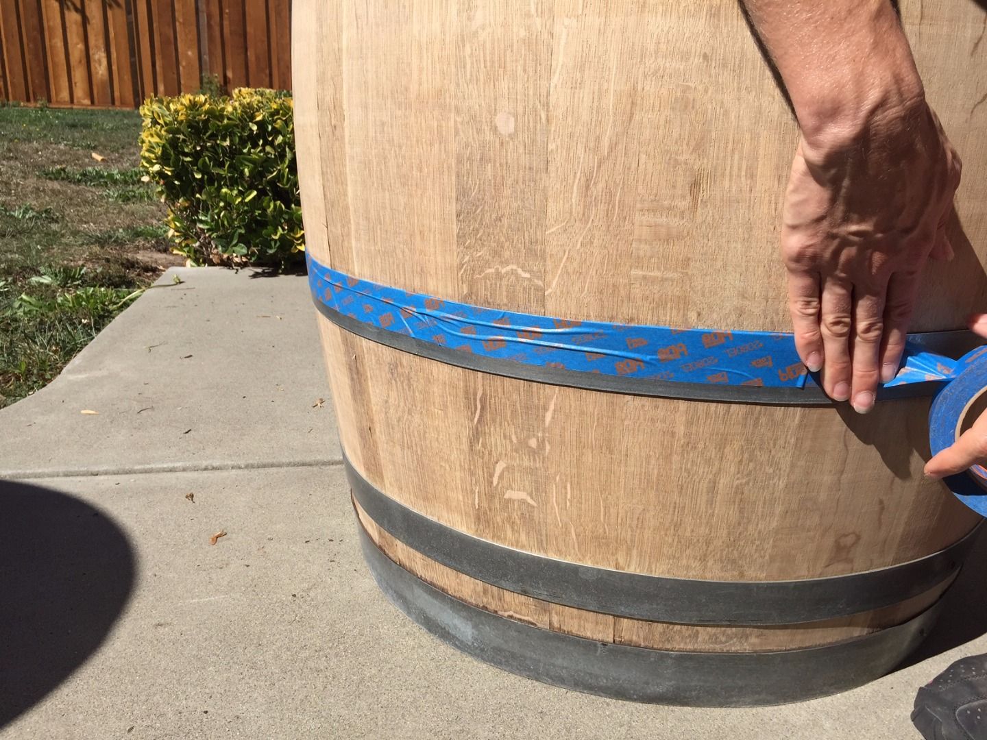 Converting Wine Barrels to Rain Harvest Barrels 12 Steps (with