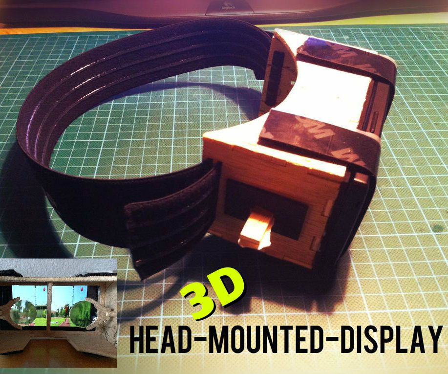 DIY 3D Head-Mounted-Display using your smartphone