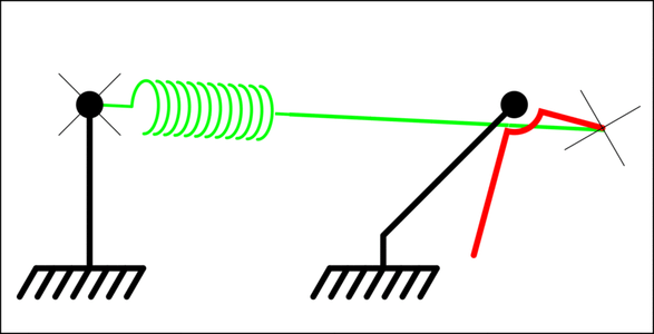 Monocle Frame 2 Position Mechanism