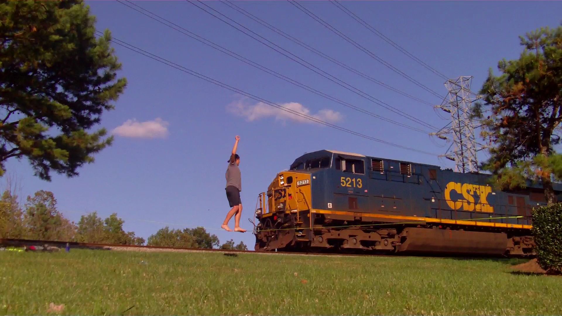 How to setup a longline (slackline)