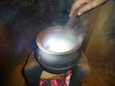 Cooking Pongal : Step 3