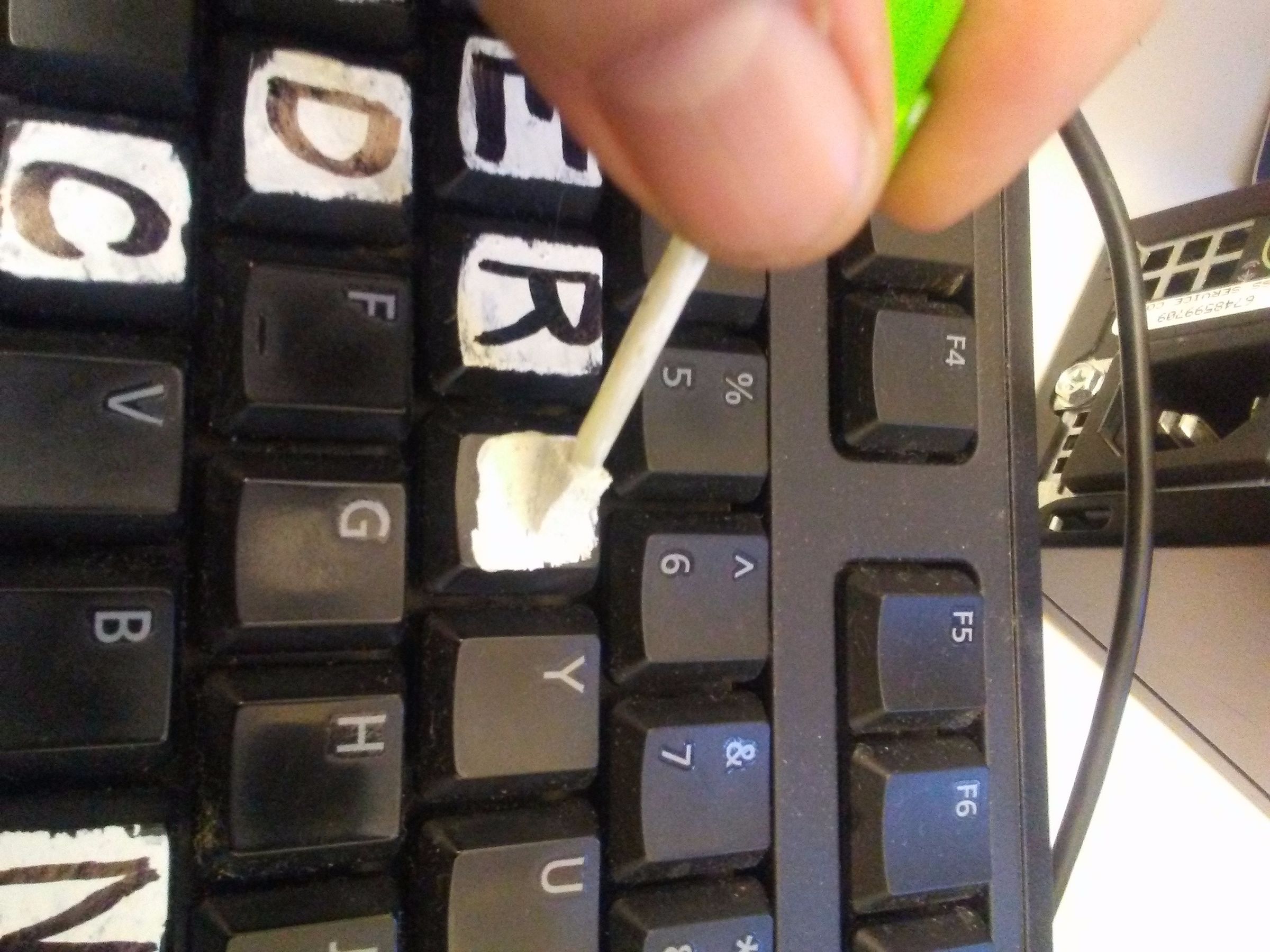 Replace Letters (or Make Bigger Letters) on Computer Keyboard : 3 Steps ...
