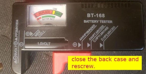 Put the Case Back and Screw It.