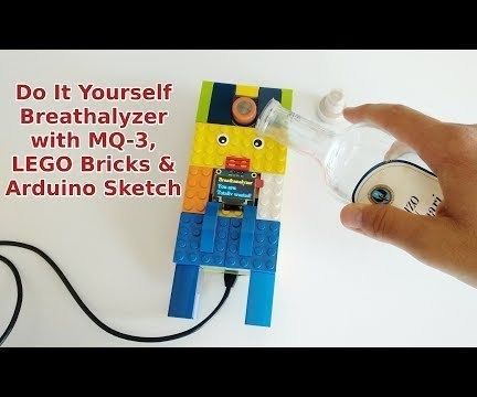 Do It Yourself Breathalyzer With MQ-3 & LEGO Parts